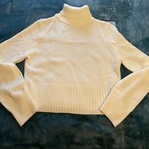 New cream sweater